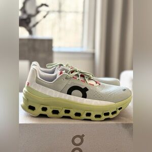 ON Running Cloudmonster Sneakers in Glacier Meadow